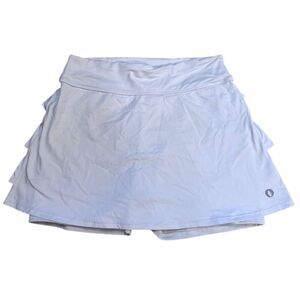 Dona Jo Women's Pleated Skakira Skort White Size 2 or 3